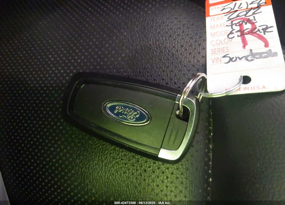 2022 FORD ESCAPE VIN: 1FMCU9H60NUB94474