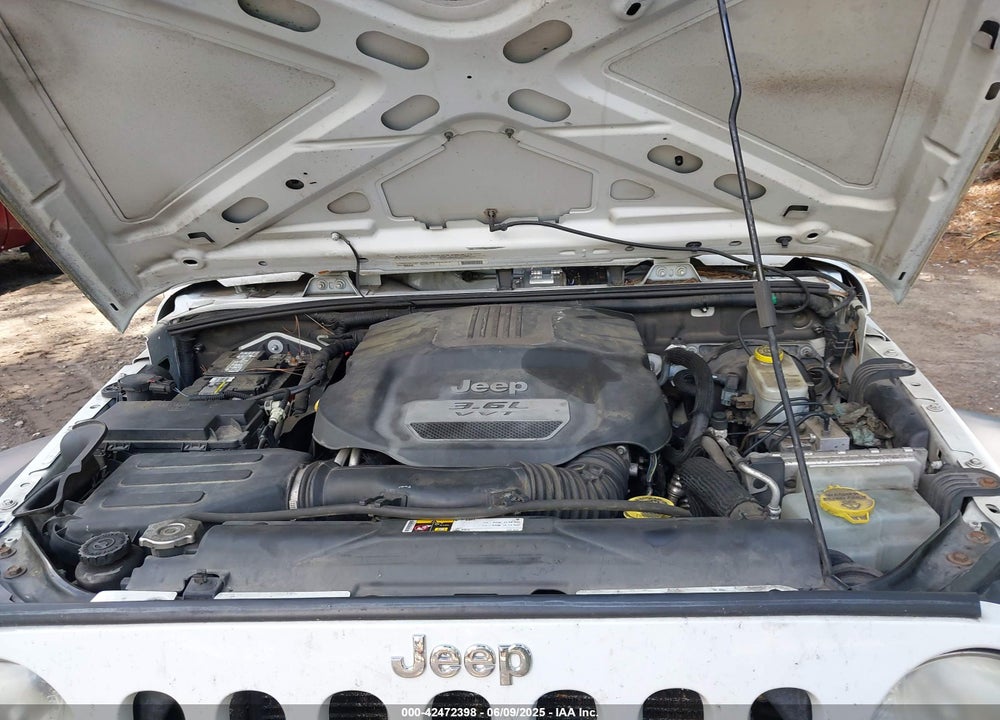 2012 JEEP WRANGLER SPORT VIN: 1C4AJWAG7CL192200