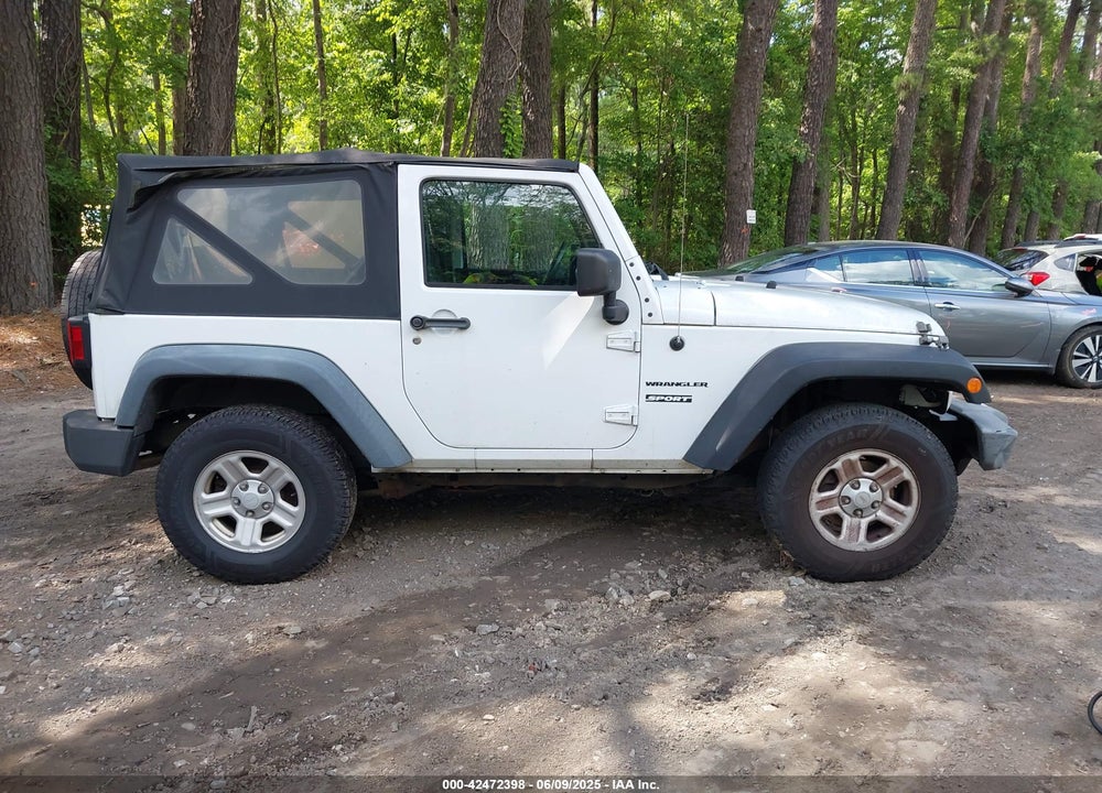 2012 JEEP WRANGLER SPORT VIN: 1C4AJWAG7CL192200