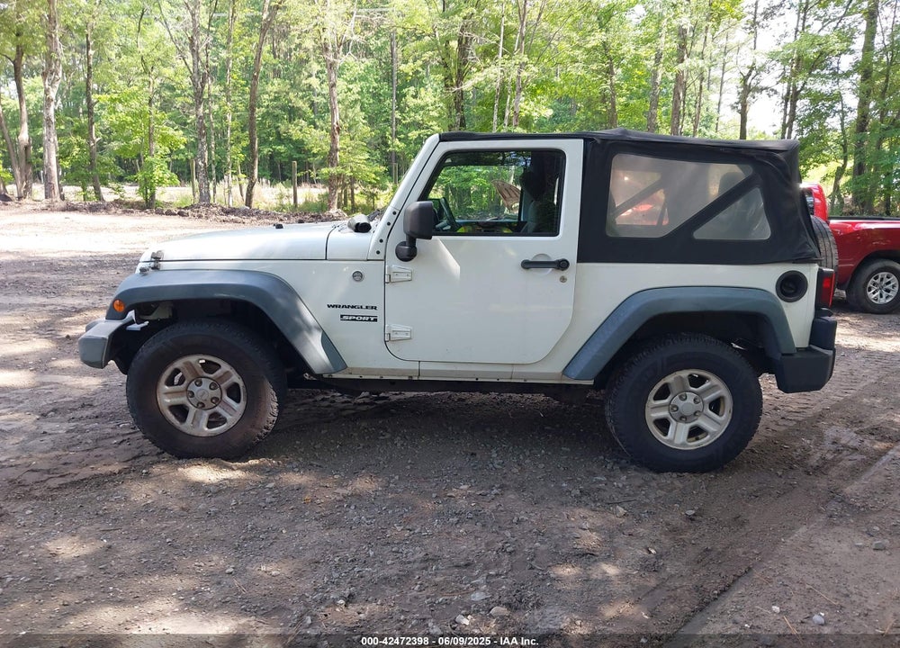 2012 JEEP WRANGLER SPORT VIN: 1C4AJWAG7CL192200