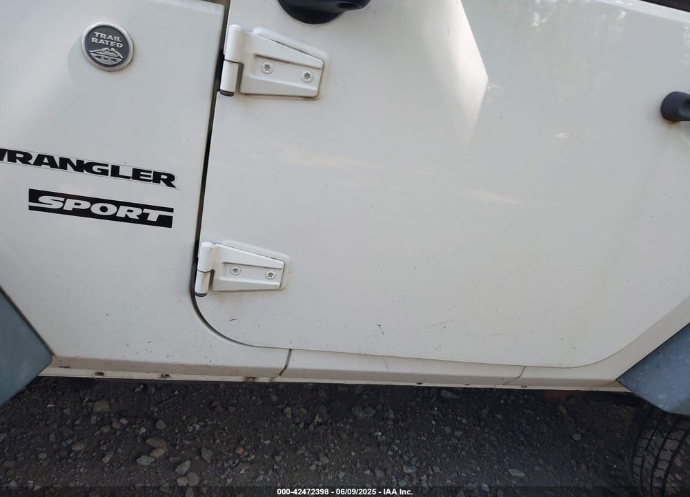 2012 JEEP WRANGLER SPORT VIN: 1C4AJWAG7CL192200