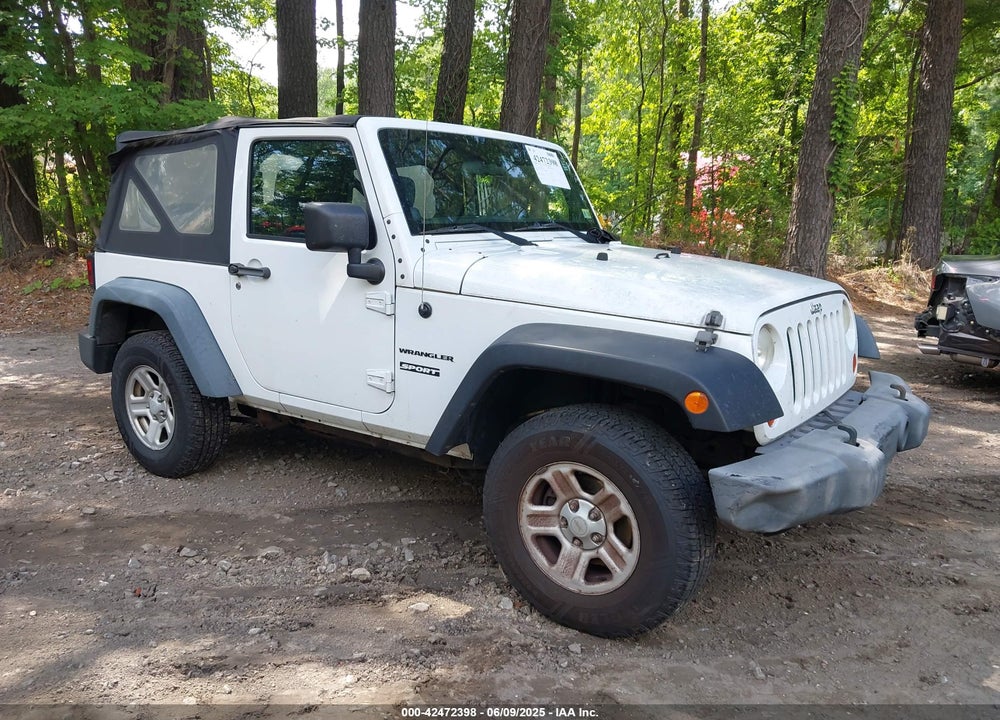 2012 JEEP WRANGLER SPORT VIN: 1C4AJWAG7CL192200