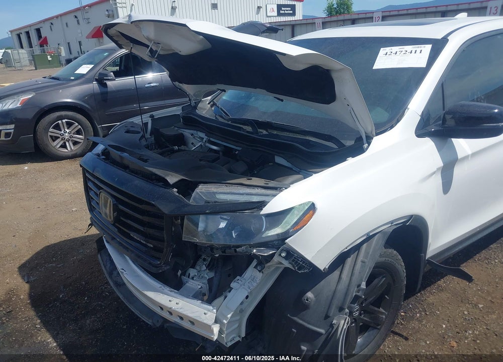 2022 HONDA RIDGELINE BLACK EDITION VIN: 5FPYK3F80NB039490