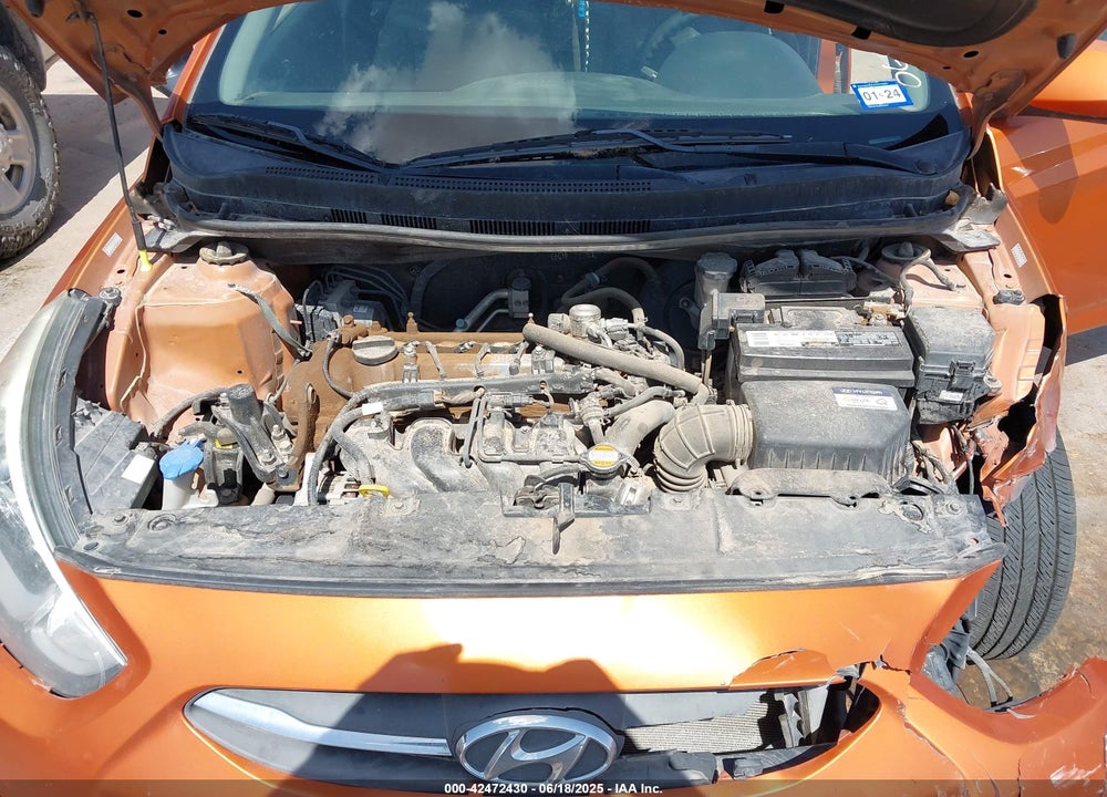 2017 HYUNDAI ACCENT SE VIN: KMHCT5AE7HU315762