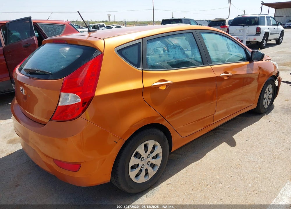 2017 HYUNDAI ACCENT SE VIN: KMHCT5AE7HU315762