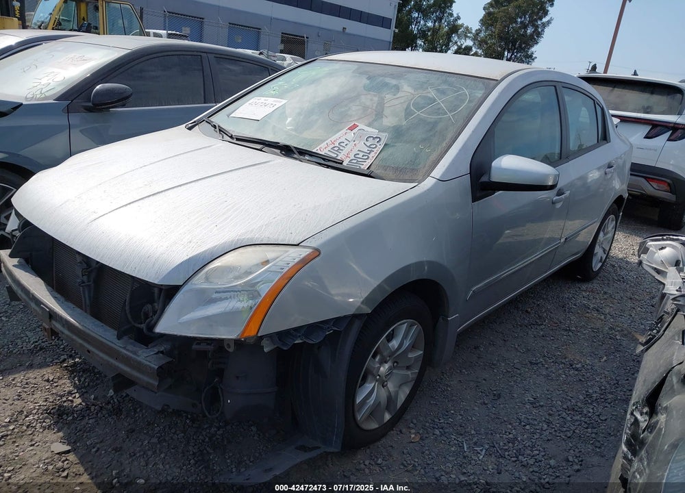 2012 NISSAN SENTRA 2.0 S VIN: 3N1AB6APXCL696146