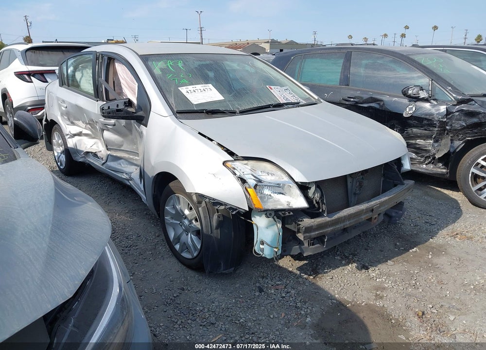 2012 NISSAN SENTRA 2.0 S VIN: 3N1AB6APXCL696146