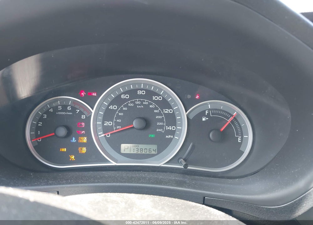 2010 SUBARU IMPREZA 2.5I VIN: JF1GH6A67AH824616