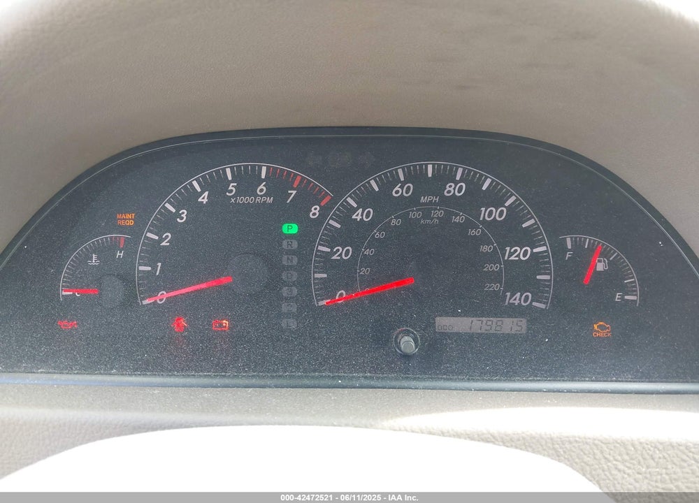 2006 TOYOTA CAMRY VIN: JTDBE32K463064060