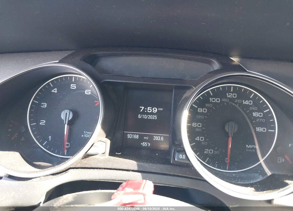 2011 AUDI A5 2.0T PREMIUM VIN: WAUWFAFR7BA003895
