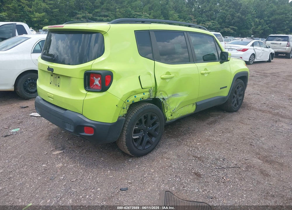 2018 JEEP RENEGADE ALTITUDE FWD VIN: ZACCJABB8JPJ52616