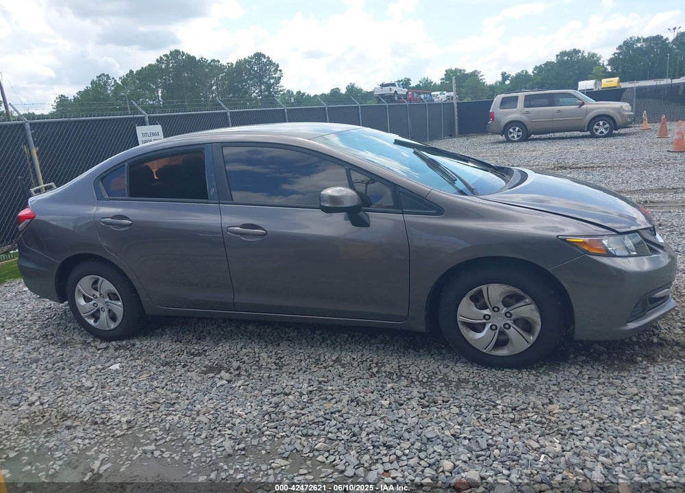 2013 HONDA CIVIC VIN: 19XFB2F50DE051143