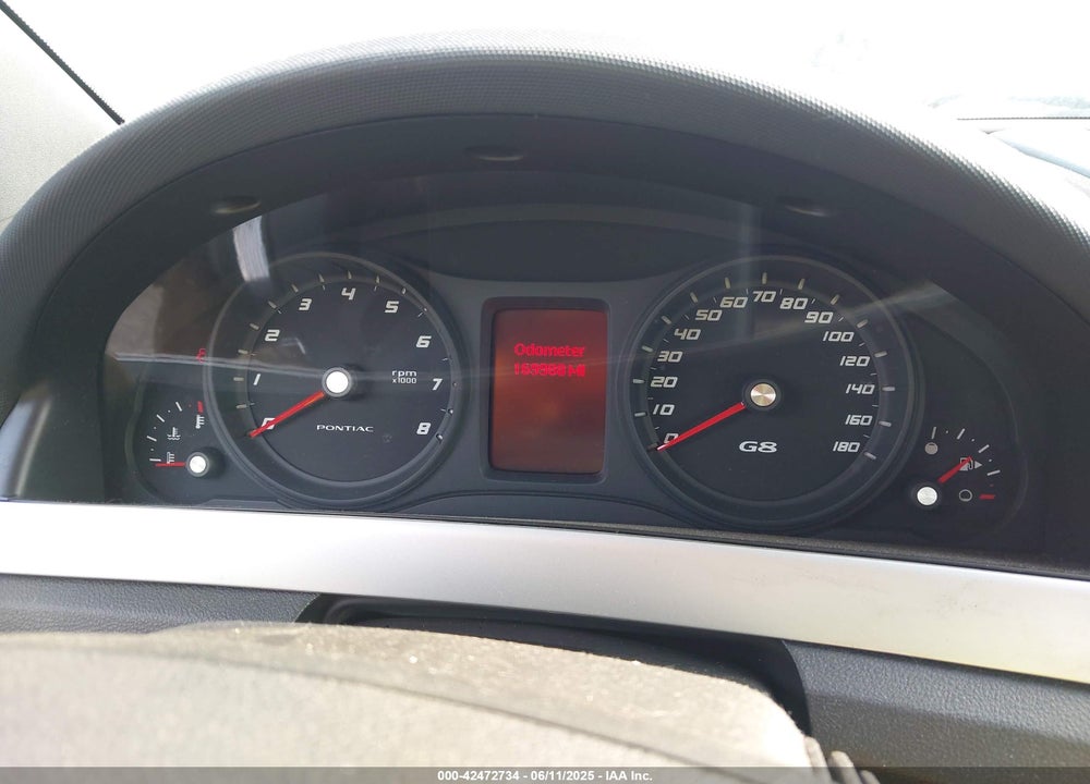 2008 PONTIAC G8 GT VIN: 6G2EC57Y38L129390