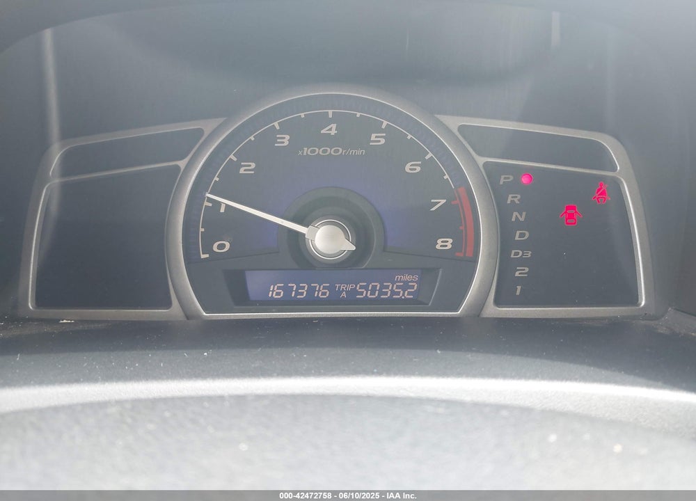 2007 HONDA CIVIC VIN: 1HGFA168X7L082257