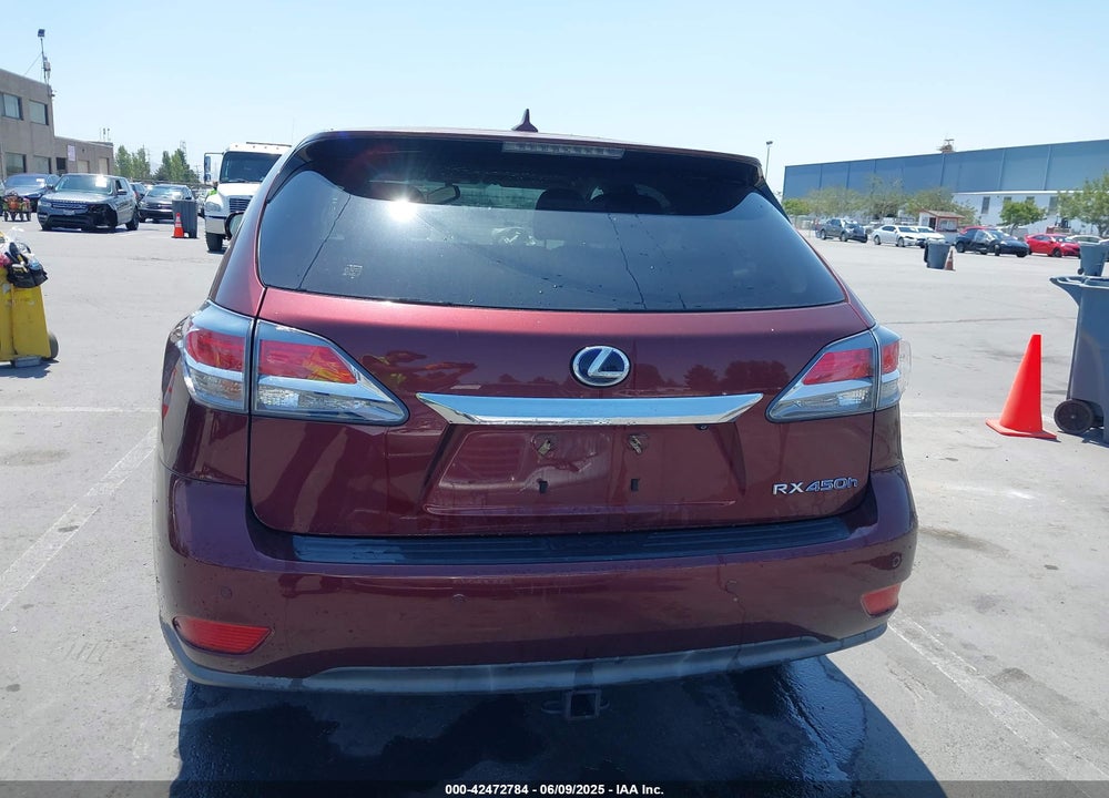 2013 LEXUS RX 450H VIN: JTJZB1BA1D2409354