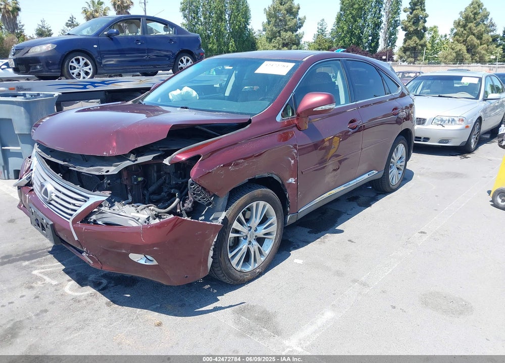 2013 LEXUS RX 450H VIN: JTJZB1BA1D2409354