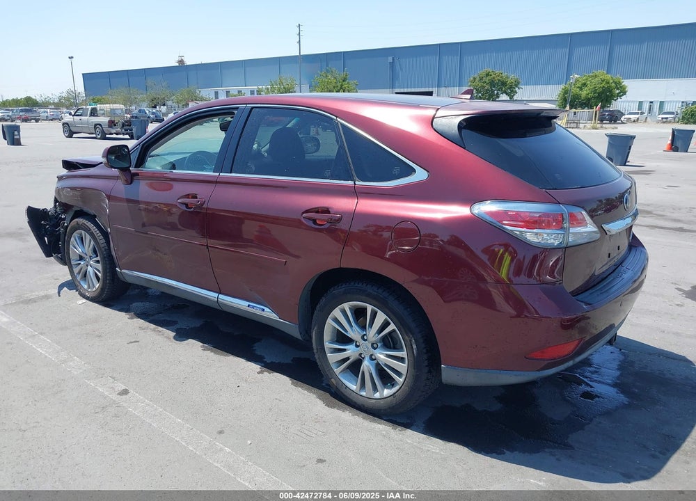 2013 LEXUS RX 450H VIN: JTJZB1BA1D2409354