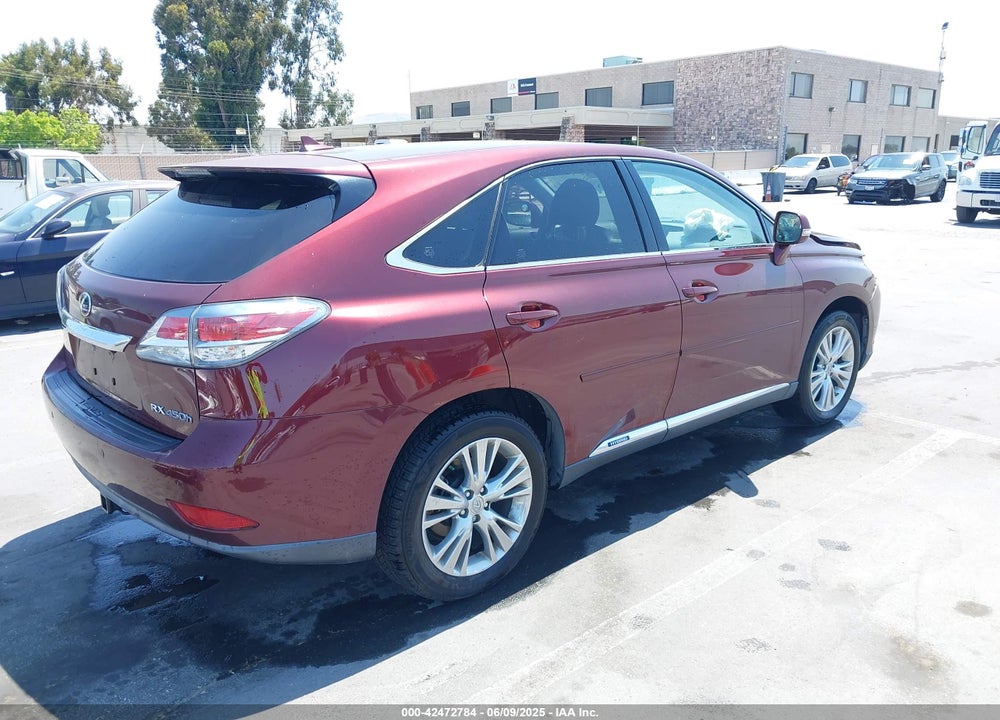 2013 LEXUS RX 450H VIN: JTJZB1BA1D2409354