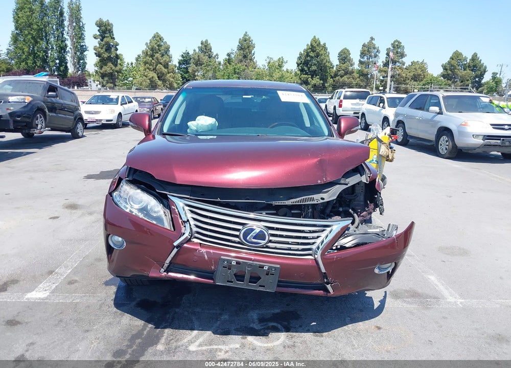 2013 LEXUS RX 450H VIN: JTJZB1BA1D2409354