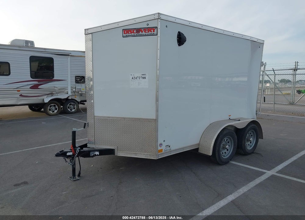 2024 CARGO 6X10 ENCLSOED V-NOSE VIN: 7G1BE1026RE022396
