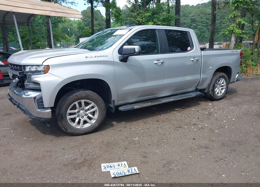 2019 CHEVROLET SILVERADO 1500 VIN: 1GCUYDED8KZ395931
