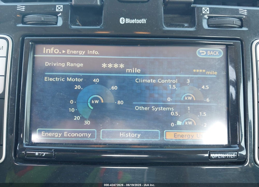 2012 NISSAN LEAF VIN: JN1AZ0CP3CT023183