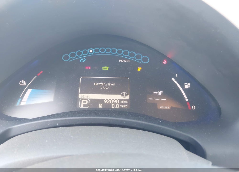 2012 NISSAN LEAF VIN: JN1AZ0CP3CT023183