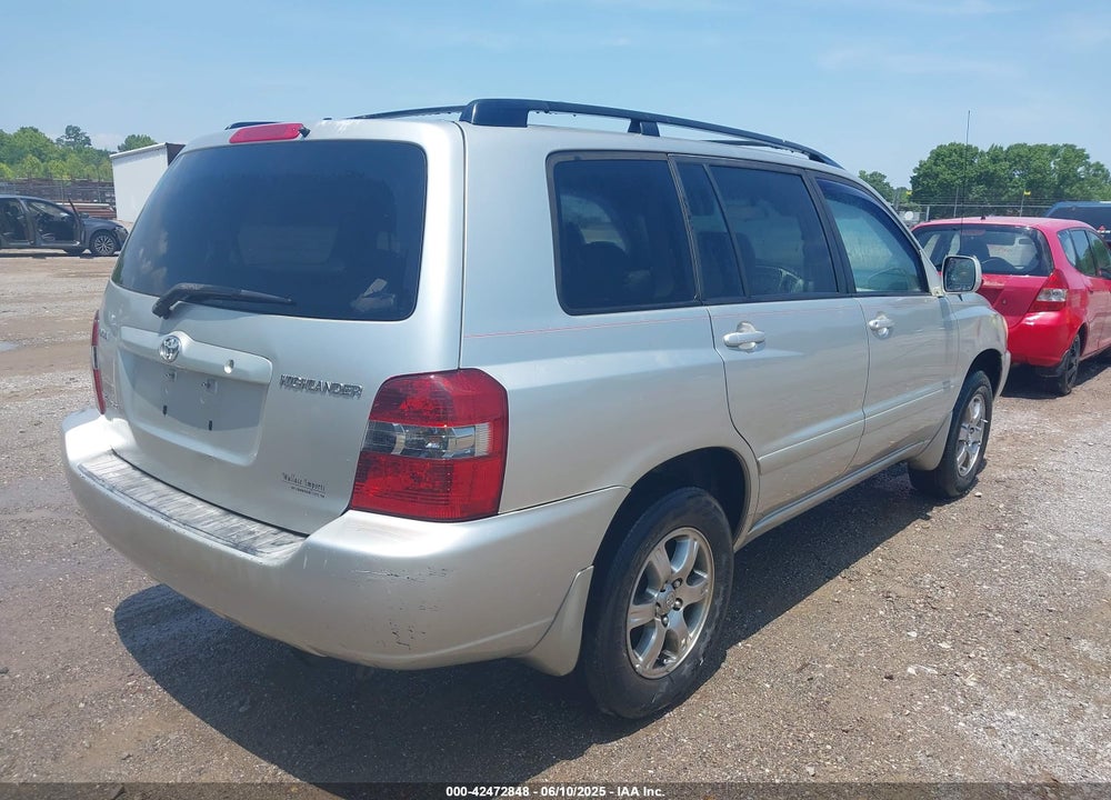 2006 TOYOTA HIGHLANDER V6 VIN: JTEEP21A360150984
