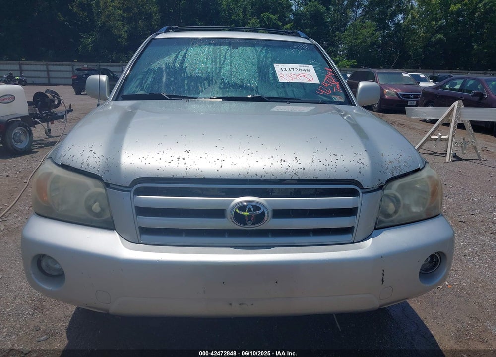 2006 TOYOTA HIGHLANDER V6 VIN: JTEEP21A360150984