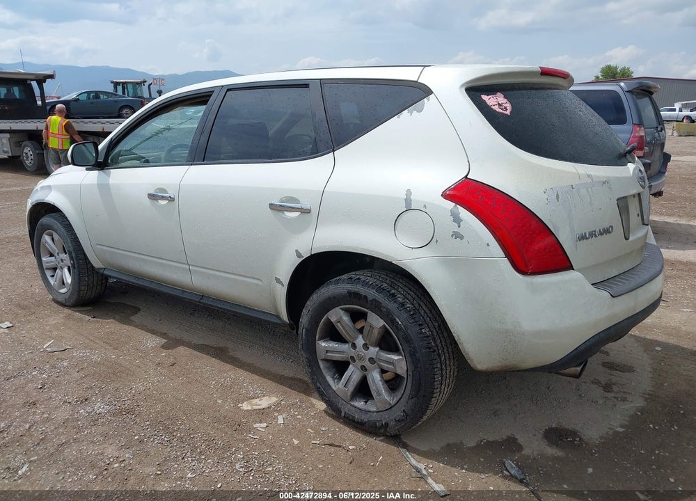2006 NISSAN MURANO VIN: JN8AZ08W06W524939