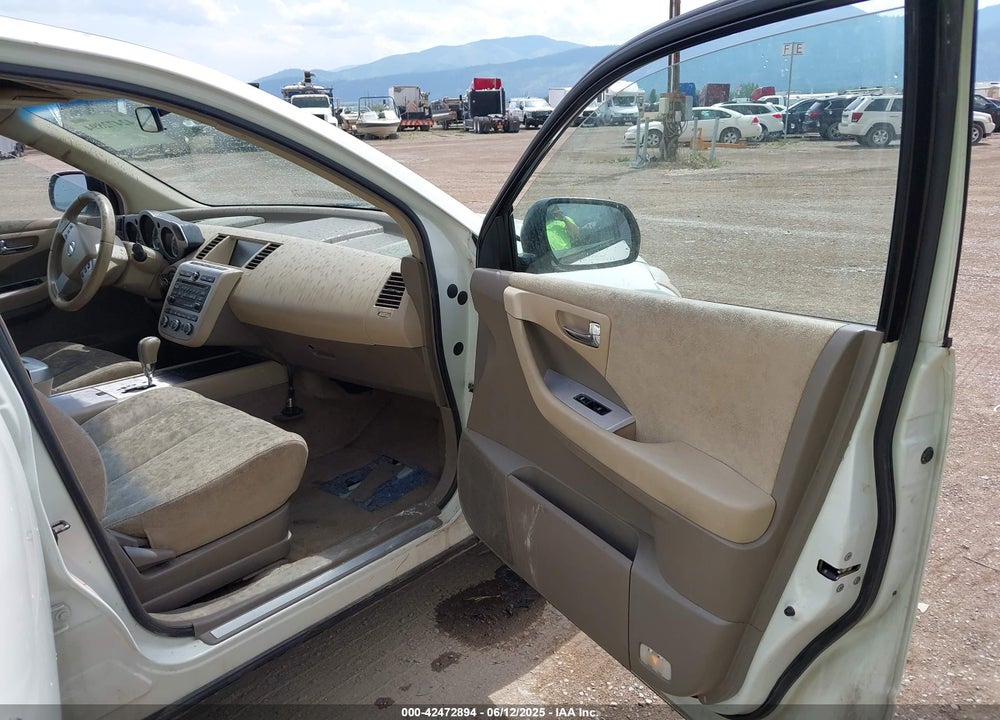 2006 NISSAN MURANO VIN: JN8AZ08W06W524939