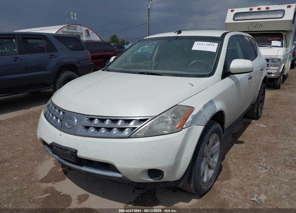 2006 NISSAN MURANO VIN: JN8AZ08W06W524939