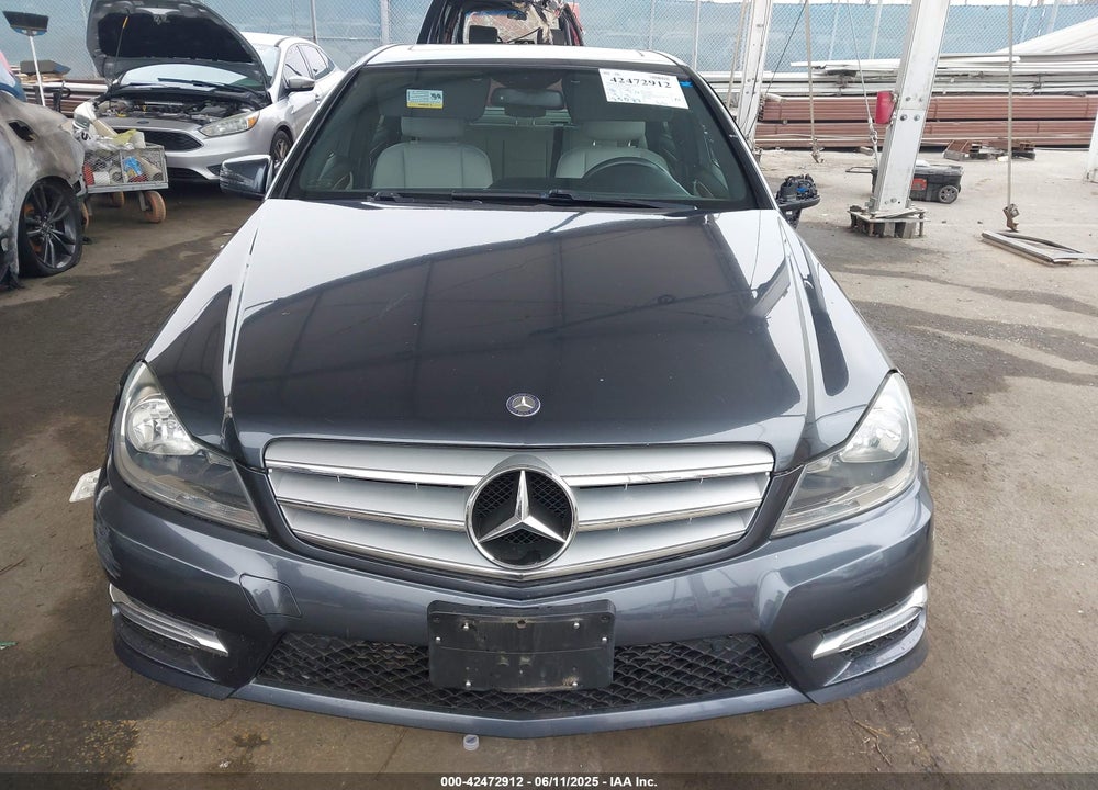 2013 MERCEDES-BENZ C CLASS VIN: WDDGF4HBXDA869284
