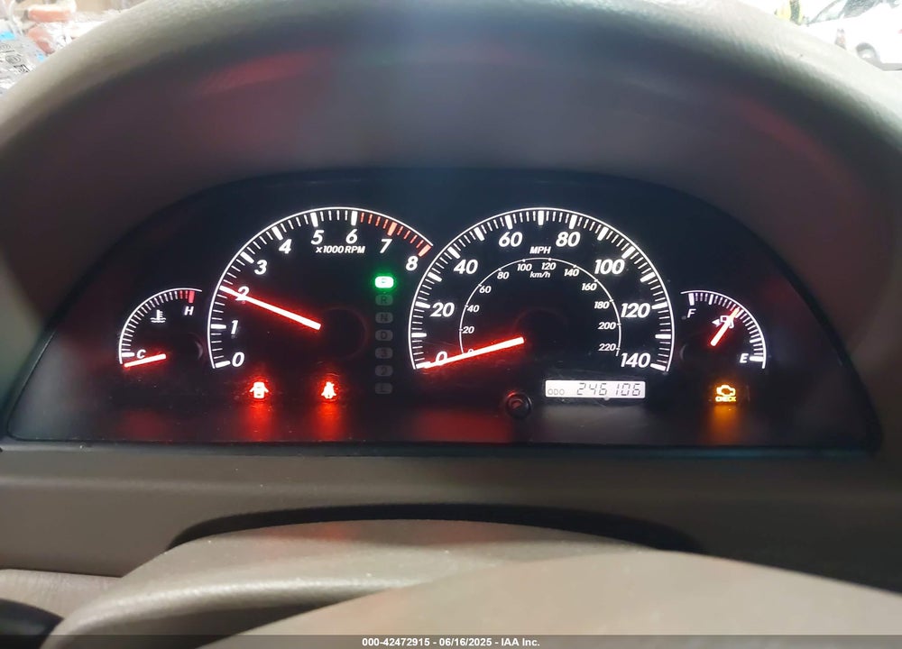 2005 TOYOTA CAMRY VIN: 4T1BE32KX5U054671
