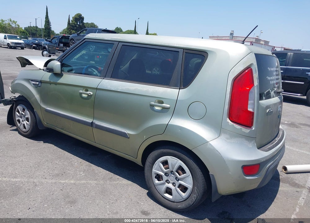 2012 KIA SOUL VIN: KNDJT2A58C7475313