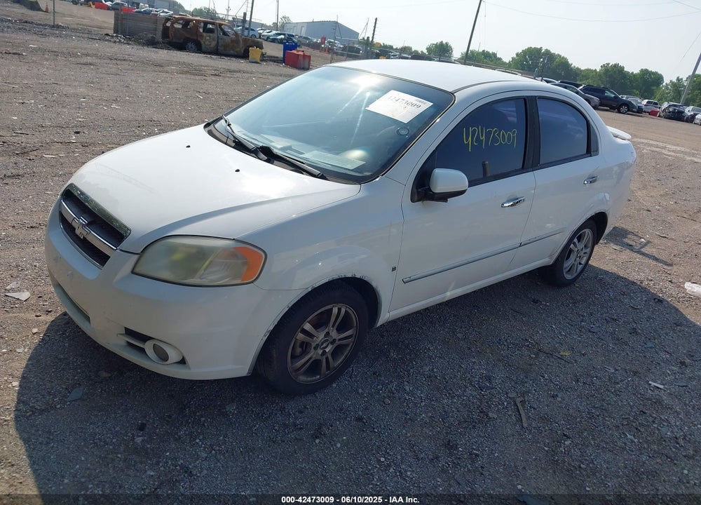 2009 CHEVROLET AVEO LT VIN: KL1TG56E59B627732