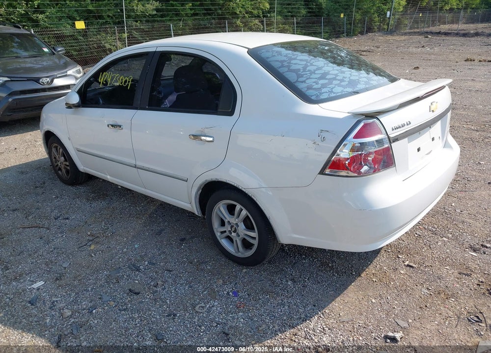 2009 CHEVROLET AVEO LT VIN: KL1TG56E59B627732