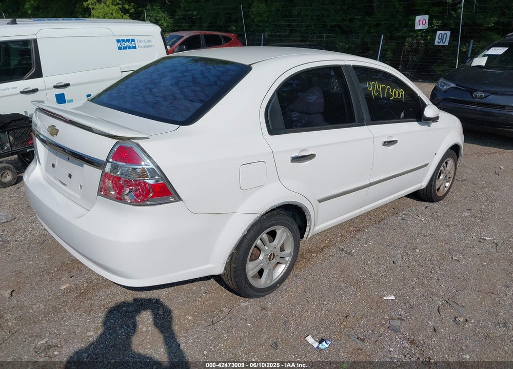 2009 CHEVROLET AVEO LT VIN: KL1TG56E59B627732