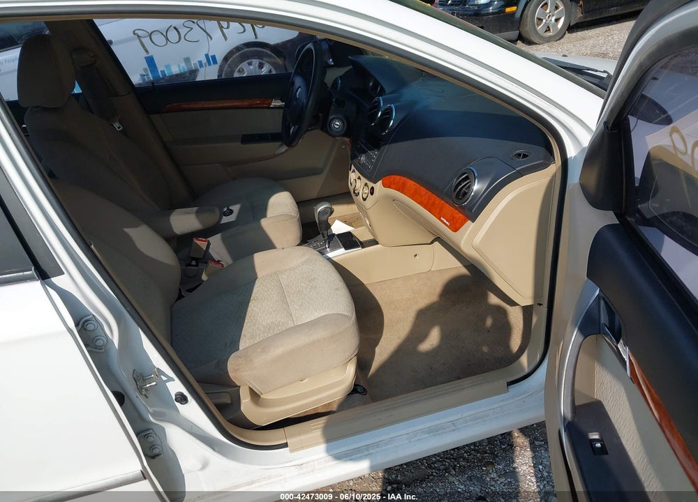 2009 CHEVROLET AVEO LT VIN: KL1TG56E59B627732