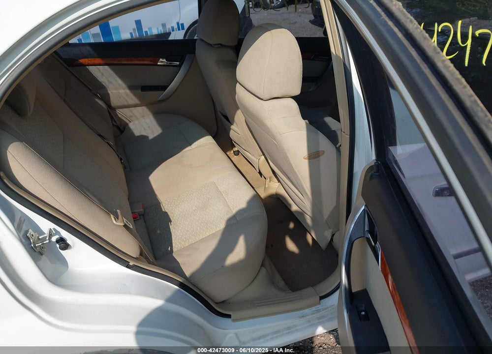 2009 CHEVROLET AVEO LT VIN: KL1TG56E59B627732