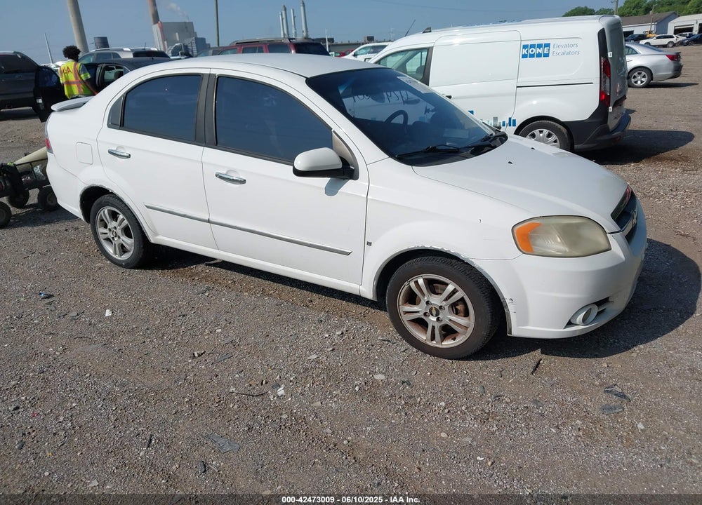 2009 CHEVROLET AVEO LT VIN: KL1TG56E59B627732