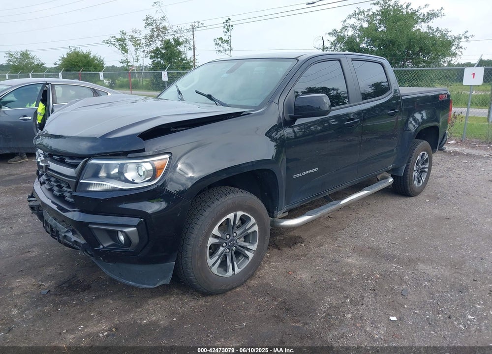 2021 CHEVROLET COLORADO VIN: 1GCGTDEN5M1190797