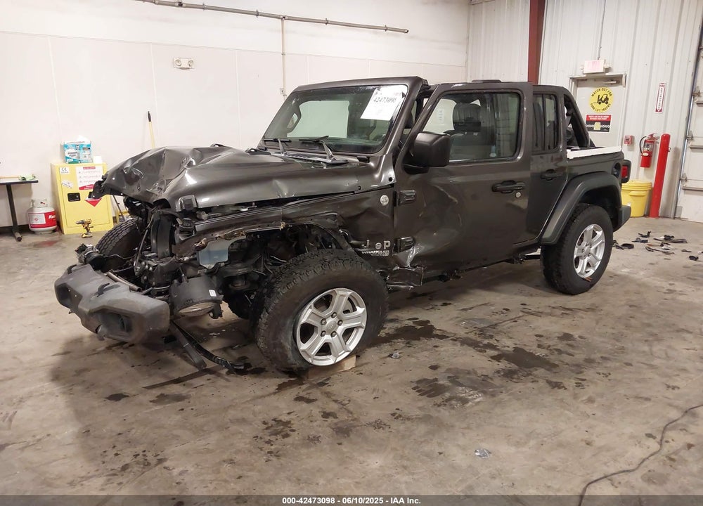 2019 JEEP WRANGLER UNLIMITED VIN: 1C4HJXDG6KW598997