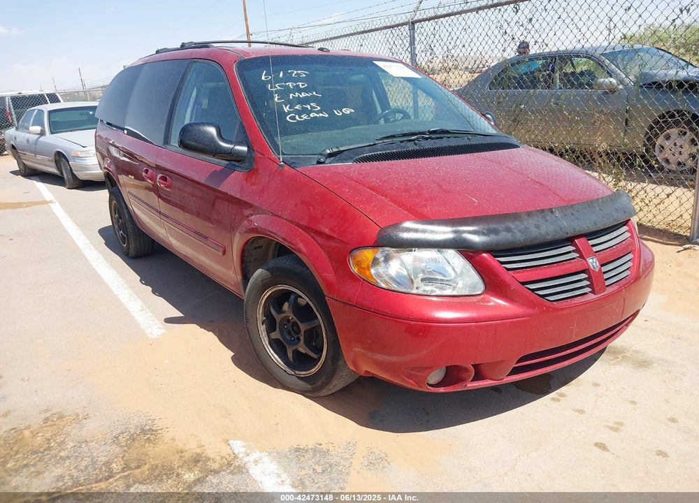 2006 DODGE GRAND CARAVAN SXT VIN: 2D4GP44L86R857271