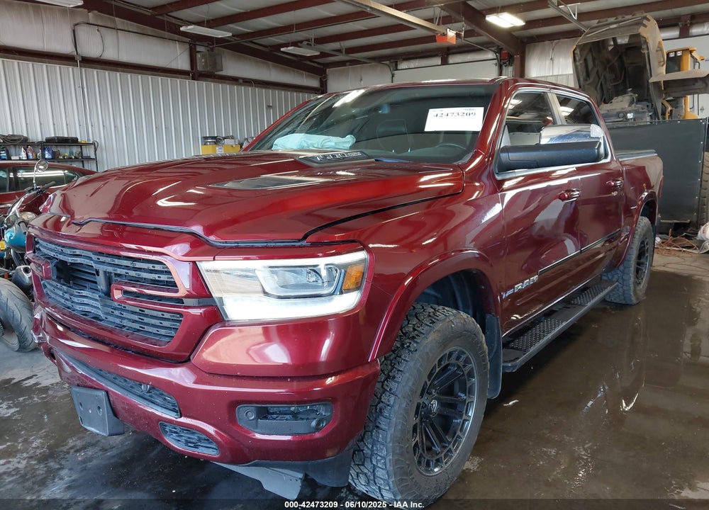 2019 RAM 1500 LAIE  4X4 5'7 BOX VIN: 1C6SRFJT8KN696341