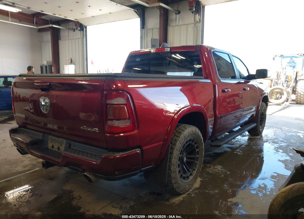 2019 RAM 1500 LAIE  4X4 5'7 BOX VIN: 1C6SRFJT8KN696341