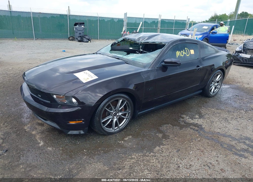 2012 FORD MUSTANG VIN: 1ZVBP8CF1C5200585