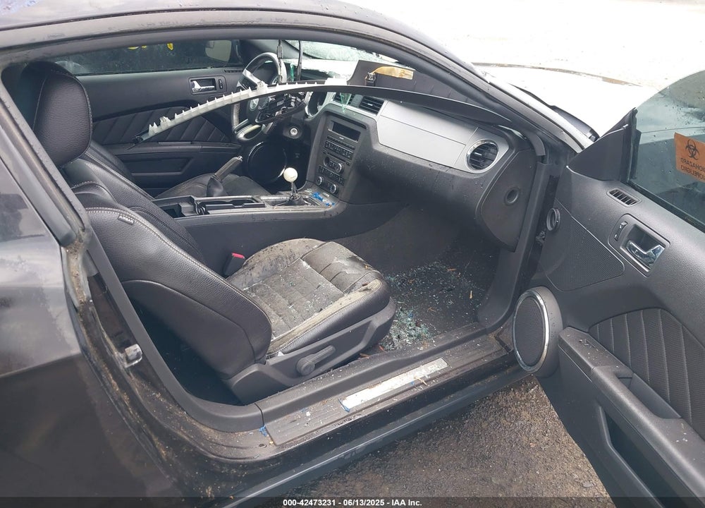 2012 FORD MUSTANG VIN: 1ZVBP8CF1C5200585