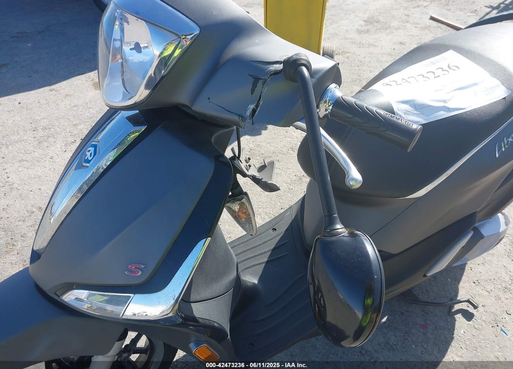 2018 VESP PIAGGIO LIBERTY 150C VIN: ZAPM898G7J7000861