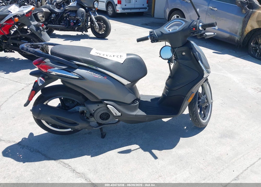 2018 VESP PIAGGIO LIBERTY 150C VIN: ZAPM898G7J7000861
